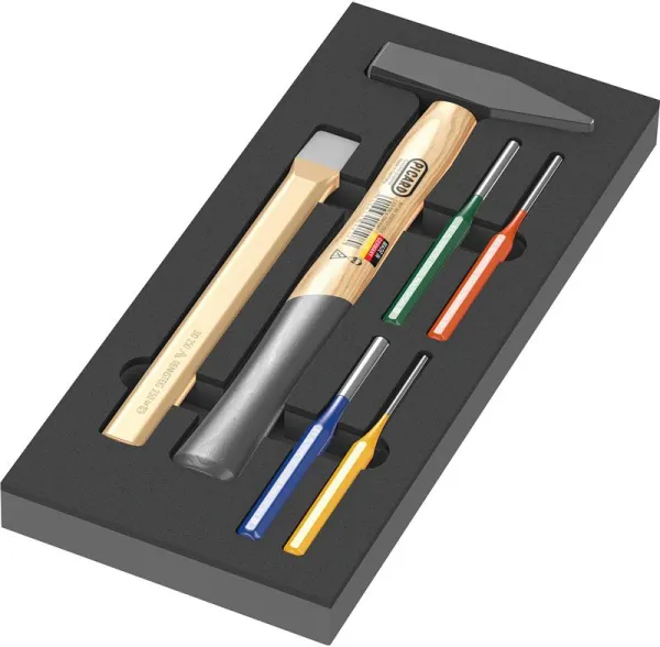 Wera Skumgummiinnlegg Hammer Sett 19782